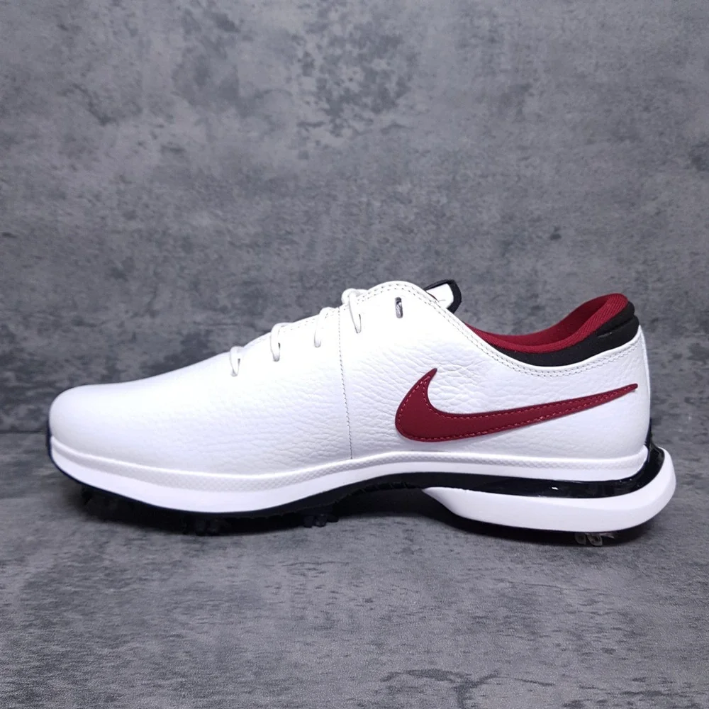 NIKE Air Zoom Victory Tour 3 Golf Shoes Mens 9 White Burgundy DX9025-104